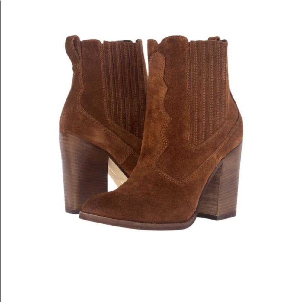 Western Brown Boots